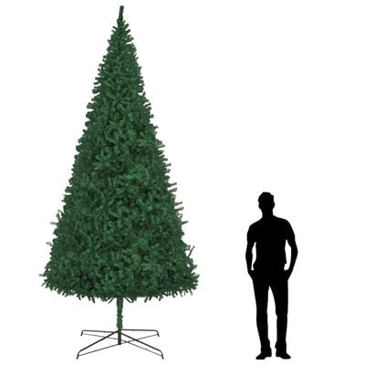 vidaXL Artificial Christmas Tree 13 ft Green