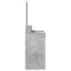 vidaXL Dressing Table Concrete Grey 39.37 x 16.14 x 55.12 in