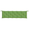vidaXL Garden Bench Cushion Melange Green 100% Polyester 70.9 in x 19.7 in