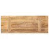 vidaXL Table Top Natural Mango Wood Solid mango wood 27.6 x 15.7 in