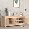 vidaXL Shoe Cabinet Natural Wood Solid pine wood