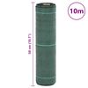 vidaXL Weed Membrane Green Polypropylene 1.6 x 32.8 ft