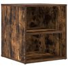 vidaXL Corner Cabinet Smoked Oak Engineered Wood