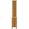 vidaXL Bathroom Furniture Set Natural Wood Solid pine wood Medium
