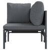 vidaXL Outdoor Furniture Anthracite 31.50 x 31.50 x 27.95 in Steel