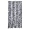 vidaXL Fly Curtain Silver 39.4x78.7" Chenille