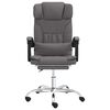 vidaXL Massage Office Chair Grey