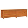 vidaXL Cushion Box Brown Solid Fir Wood 78.7 x 19.7 x 22.0 in