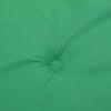 vidaXL Chair Cushion Set of 4 Green Oxford fabric (100% polyester)