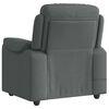 vidaXL Massage Recliner Chair Dark grey