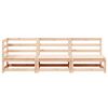 vidaXL Garden Lounge Set Brown Solid Pinewood Modular Garden Lounge Set