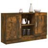 vidaXL Sideboard Smoked Oak Engineered Wood Medium Sideboard