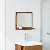 vidaXL Bathroom Mirror Cabinet Old wood Engineered wood, glass Medium