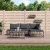 vidaXL Garden Lounge Set Anthracite