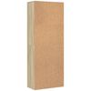 vidaXL Highboard Sonoma Oak Engineered Wood Tall Highboard Rectangular