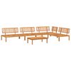 vidaXL 5 Piece Patio Pallet Sofa Set Solid Wood Acacia
