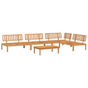vidaXL 5 Piece Patio Pallet Sofa Set Solid Wood Acacia
