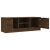 vidaXL TV Cabinet Brown Oak Engineered Wood Medium TV Cabinet