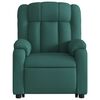 vidaXL Stand Up Massage Recliner Chair Dark Green