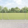 vidaXL Fence with Posts Silver 1.4 x 50 m Steel