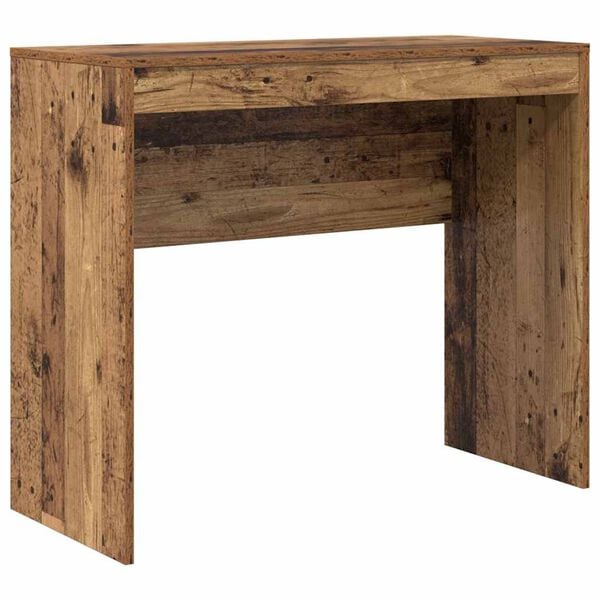 vidaXL Desk Old Wood 35.43 x 15.75 x 29.92 in