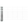 vidaXL Field Fence Silver 984.3" x 31.5" Galvanized steel