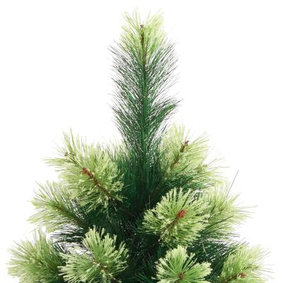 vidaXL Artificial Hinged Christmas Tree with Stand 70.9"