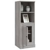 vidaXL Highboard Grey Sonoma Engineered Wood Medium Highboard