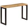vidaXL Console Table Mango Wood Brown Solid mango wood and steel Medium