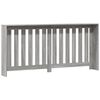 vidaXL Radiator Cover Grey Sonoma 68.9x7.9x32.3" Engineered Wood