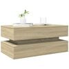 vidaXL Coffee Table Sonoma Oak Engineered wood Medium Coffee Table