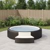 vidaXL Spa Bench Black