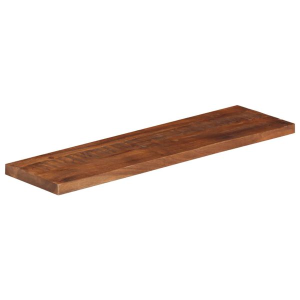 vidaXL Table Top Reclaimed Wood 47.2 x 11.8 in Simple Rectangular