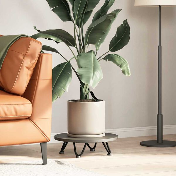 vidaXL Hairpin Table Leg Black Solid powder-coated steel 4 in height