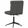 vidaXL Dining Chair Black Faux leather, plywood, metal Standard
