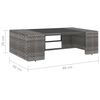 vidaXL Garden Lounge Set Grey and Anthracite