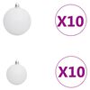 vidaXL Artificial Christmas Tree Pink PVC Large Decorative Inlays