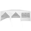 vidaXL Party Tent White 236.22 x 157.48 x 104.72 in Polyethylene