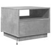 vidaXL Coffee Table Concrete Grey Engineered Wood Medium Coffee Table