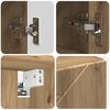 vidaXL Bathroom Furniture Set 5 pcs artisan oak 30 x 35 x 192 cm