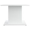 vidaXL Coffee Table White Engineered wood Standard Durable