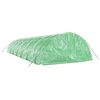 vidaXL Greenhouse Green Polyethylene (PE), Galvanized Steel 750 sq ft
