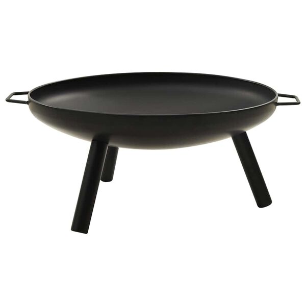 vidaXL Fire Pit 27.6"x23.2"x11" Steel