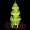 vidaXL Inflatable Christmas Tree Colorful