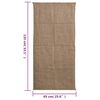 vidaXL Jute Sacks 30 pcs 25.6x53.1" 100% Jute 220 gsm