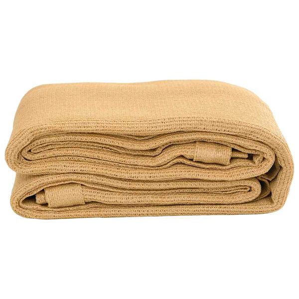 vidaXL Tent Carpet Sand 98.4x78.7" HDPE