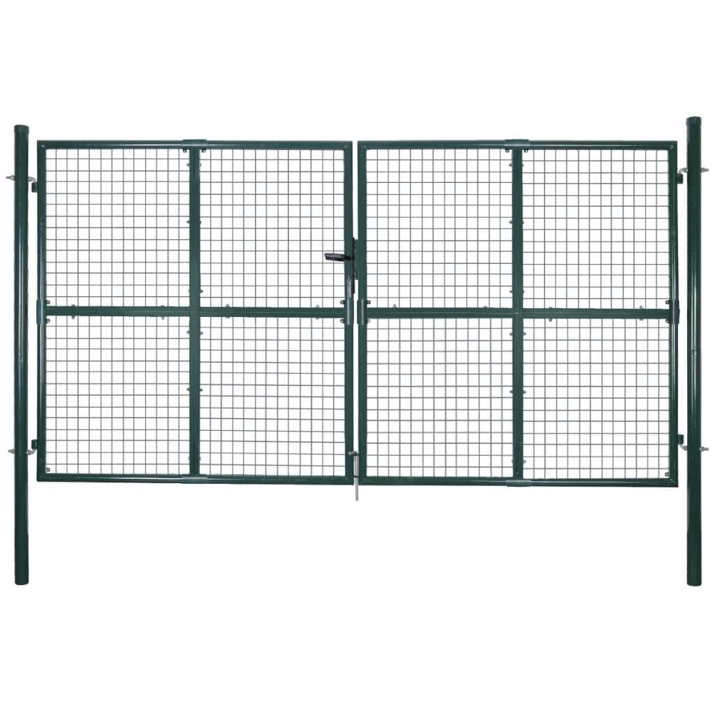Single Details about   vidaXL 2D Fence Gate Anthracite Gray 41.7" x 82.7" 