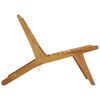vidaXL Garden Chair Teak Solid teak wood Standard Foldable