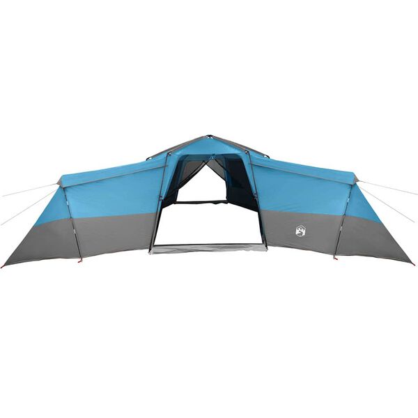 vidaXL Family Tent with Roof Blue 833 x 585 x 216 cm Taffeta