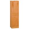 vidaXL Bookshelf Natural Wood Solid Teak Wood 11.8x11.8x43.3 in